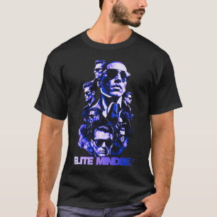 Camiseta Mentalidad de Élite Lujo Premium Hombre Gráfica Ne