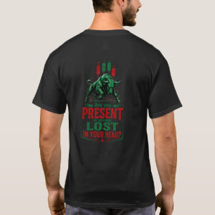 Camiseta Mentalidad de Negociación de Toro Presente o Perdi