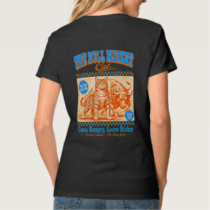 Camiseta Mentalidad de riqueza femenina Gato de mercado alc
