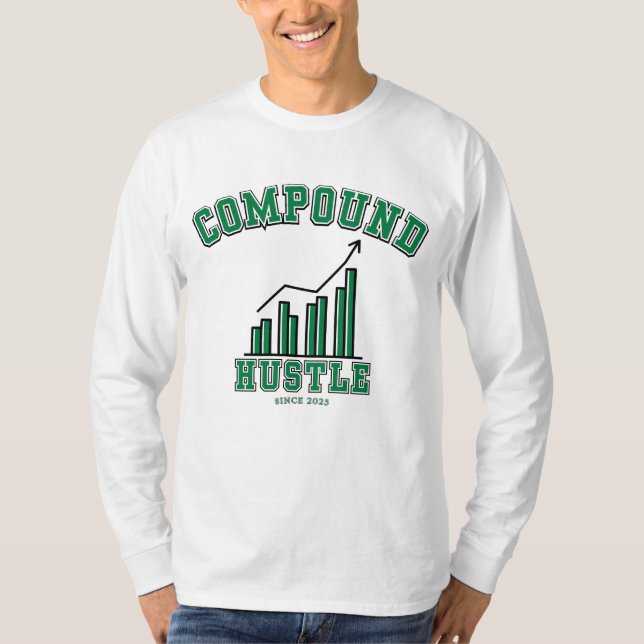 Camiseta Mentalidad del Generador de riqueza de barrido dia (Anverso)