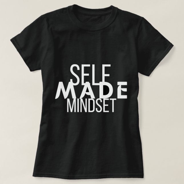 Camiseta Mentalidad en Modo Propio (Diseño del anverso)