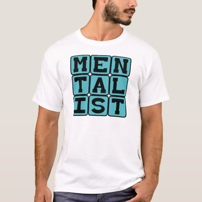 Camiseta Mentalista, lector de mentes (Anverso)