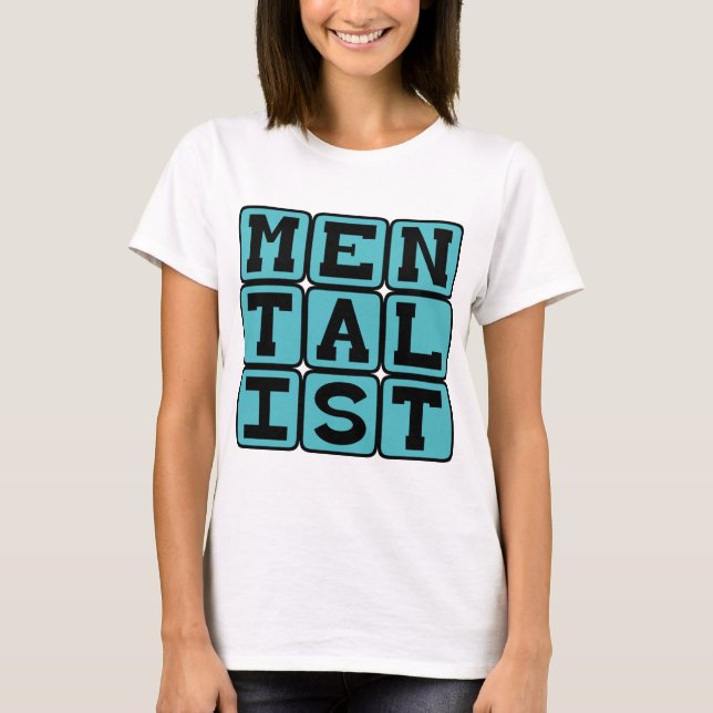 Camiseta Mentalista, Lector de Mentes (Anverso)