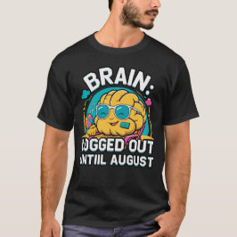 Camiseta Mentalmente en vacaciones de verano - Derecho de B