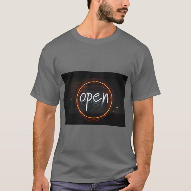 Camiseta Mente Abierta Corazón Abierto (Anverso)