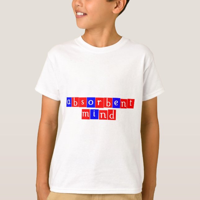 Camiseta Mente absorbente (Anverso)
