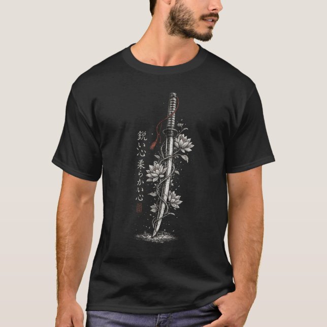 Camiseta Mente aguda corazón suave (Anverso)