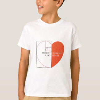 Camiseta Mente atea, corazón humanista