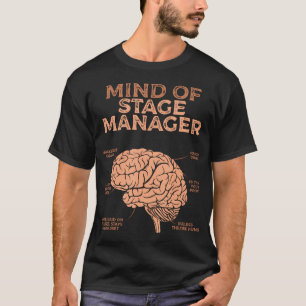 Camiseta Mente de los directores de escena Drama musical de
