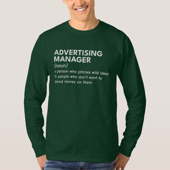 Camiseta Mente de marketing con humor (Anverso)