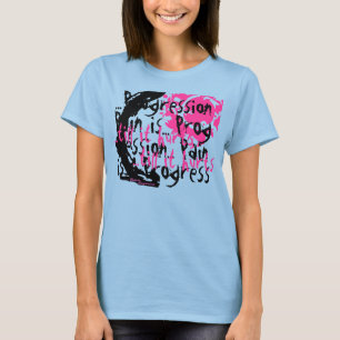 Camiseta Mente estorbada (rosa)