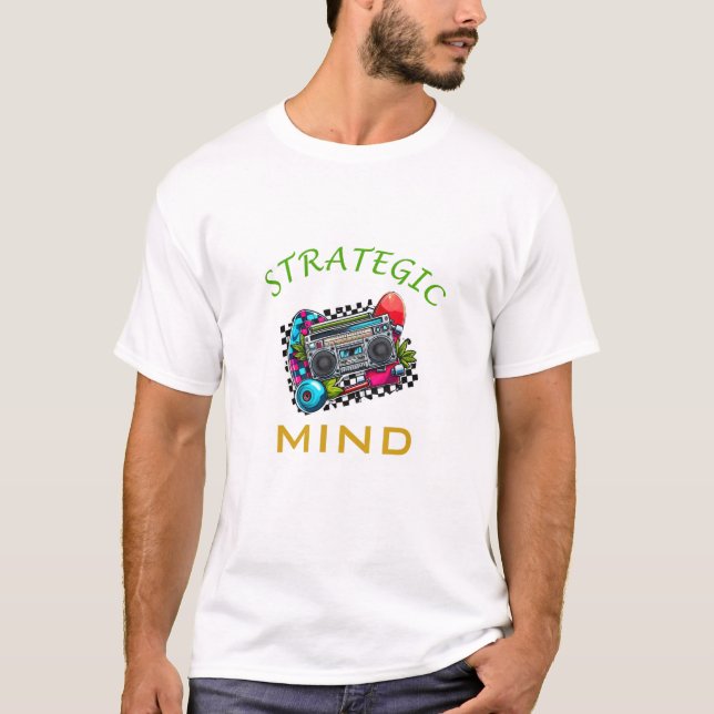 CAMISETA MENTE ESTRATÉGICA (Anverso)