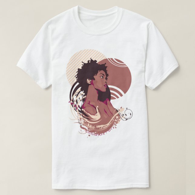 Camiseta Mente mi música rock favorita Lauryn HillMatándome (Diseño del anverso)