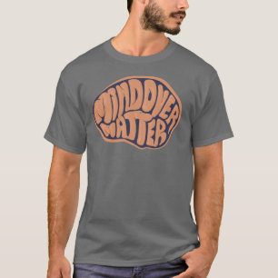 Camiseta Mente oscura básica sobre la materia T con el