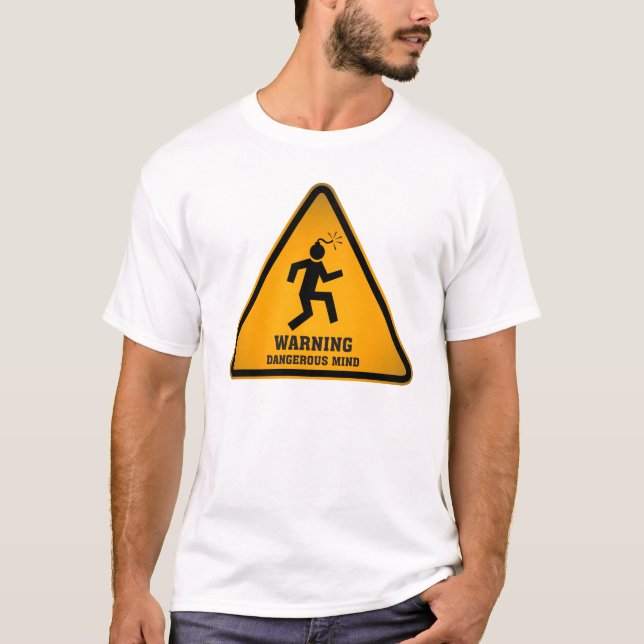 Camiseta Mente peligrosa (Anverso)