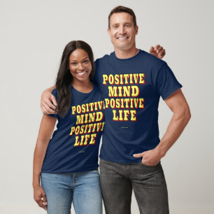 CAMISETA MENTE 🌟 POSITIVA, VIDA POSITIVA