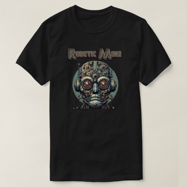 Camiseta Mente robótica (Diseño del anverso)