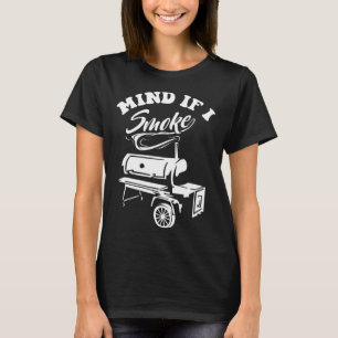 Camiseta Mente Si Fumo - Funny Fumador Bbq Y Parrillada