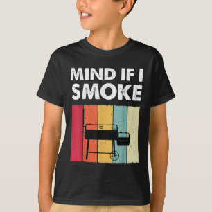 Camiseta Mente Si Fumo Hombres Fumadores De Carne Bbq Funny