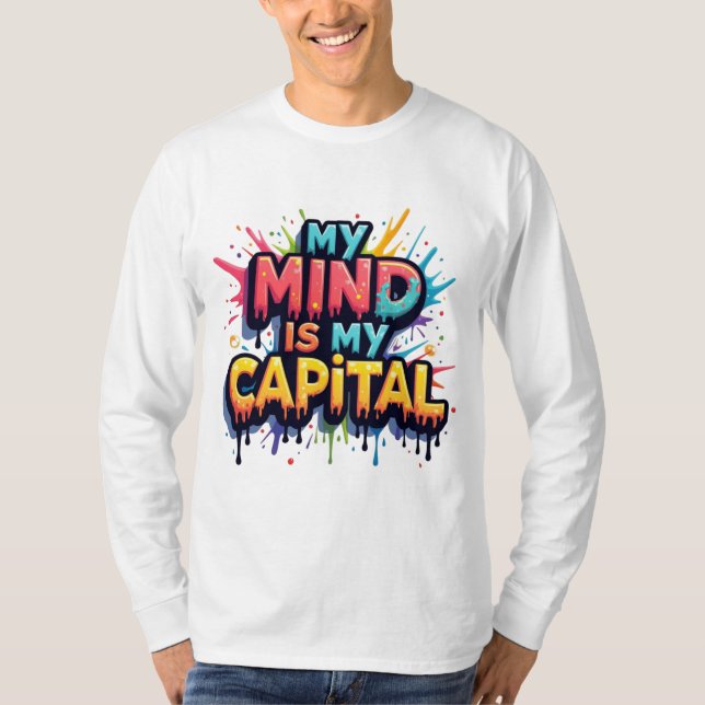 Camiseta "Mente sobre dinero: El poder del pensamiento" (Anverso)