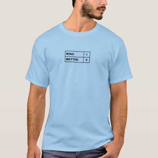 Camiseta Mente sobre materia (Anverso)