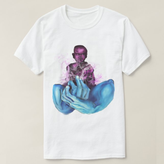 Camiseta Mente tranquila (Diseño del anverso)