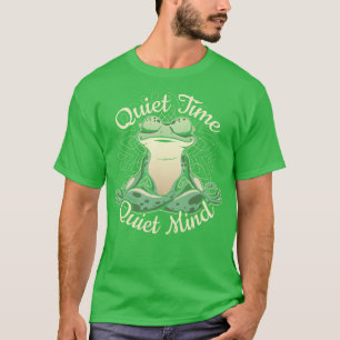 Camiseta Mente tranquila y silenciosa meditación Yoga Yogi 