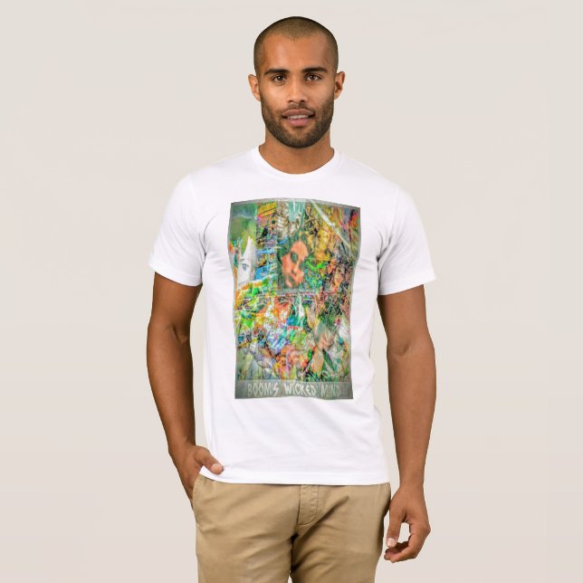 Camiseta Mente traviesa de los auges (Anverso completo)