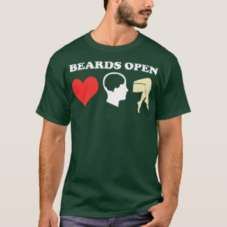 Camiseta Mentes abiertas Corazón Piernas