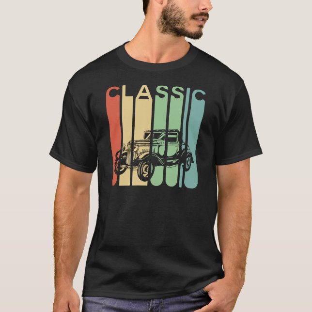 Camiseta Mentes clásicos de coches (Anverso)