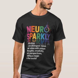 Camiseta Mentes Creativas Únicas Definición Neurosparkly