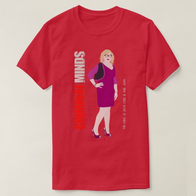Camiseta Mentes criminales García 6 (Diseño del anverso)