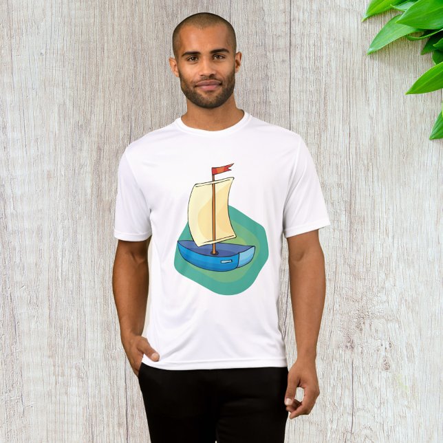 Camiseta Mentes de barco azul activos (Subido por el creador)