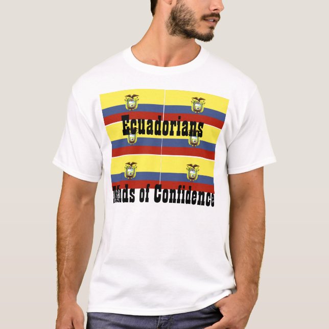 Camiseta Mentes de confianza ecuador (Anverso)
