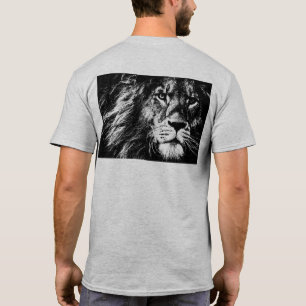 Camiseta Mentes de plantilla de impresión en el lado poster