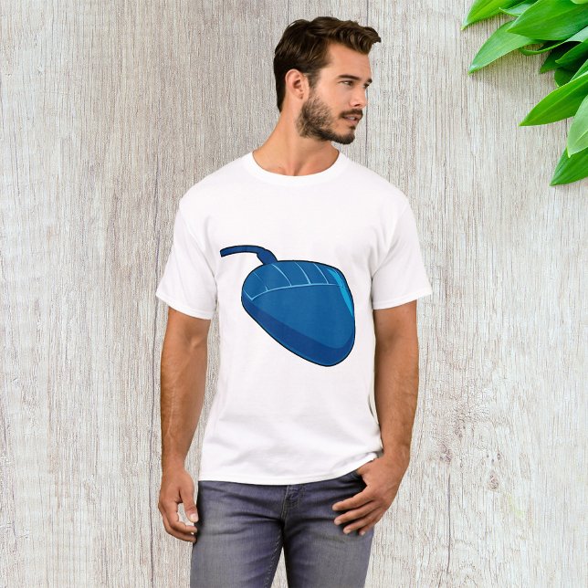 Camiseta Mentes de ratón de computadora azul (Subido por el creador)