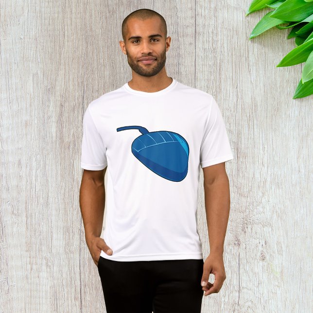 Camiseta Mentes de ratón de computadora azul activos (Subido por el creador)
