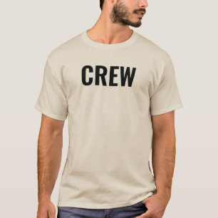 Camiseta Mentes del personal de la tripulación de diseño de