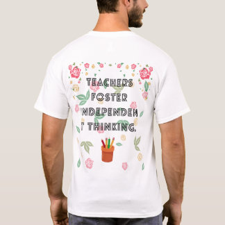 Camiseta Mentes inspiradoras, cambios en el futuro