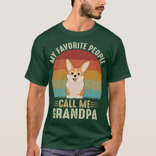 Camiseta Mentes, mi gente favorita me llama abuelo Cute Cor