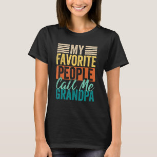 Camiseta Mentes, mi gente favorita, me llama abuelo por pad