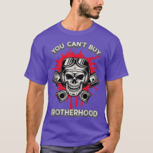 Camiseta Mentes No se puede comprar Hermandad - Motocicleta