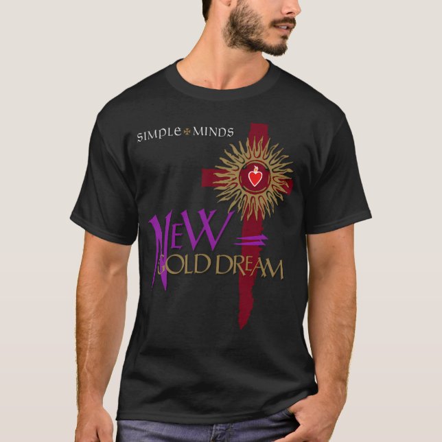 Camiseta Mentes simples - Nuevo sueño dorado (Anverso)