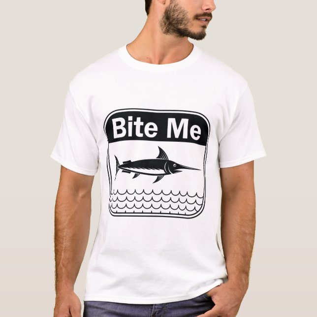 Camiseta Mentir - Pescar (Anverso)