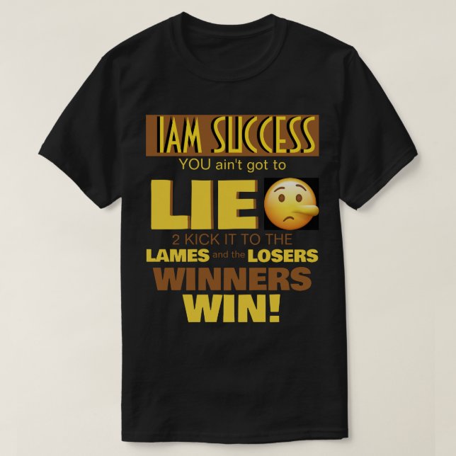 CAMISETA MENTIRA (Diseño del anverso)