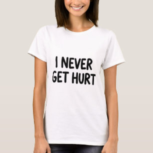 Camiseta Mentira Blanca de Voleibol Nunca Resultar Herido