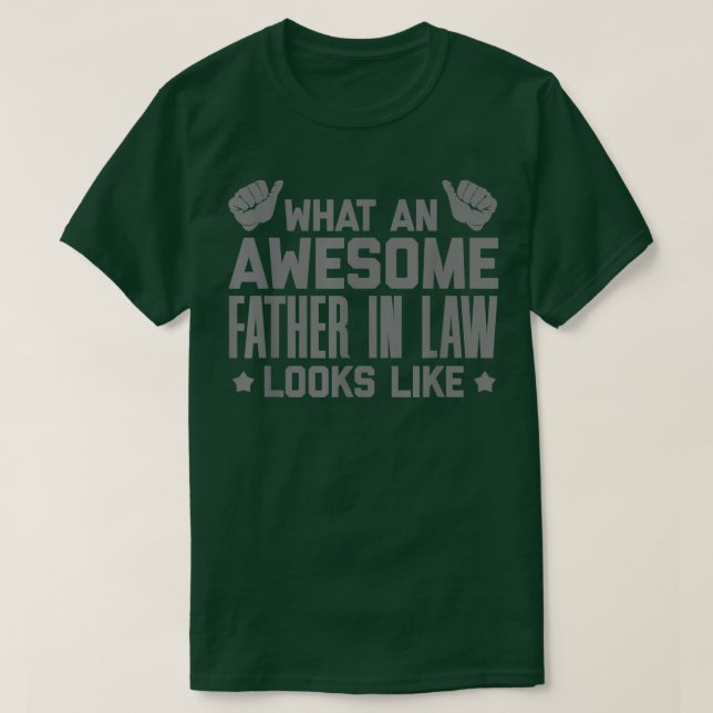 Camiseta Mentiras Cómo Se Ve Un Padre Increíble En La Ley (Diseño del anverso)