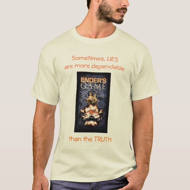 Camiseta Mentiras más confiables (Anverso)