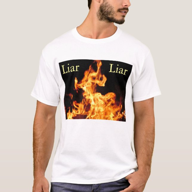 Camiseta Mentiroso del mentiroso (Anverso)