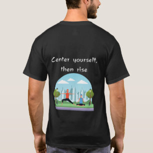 Camiseta Mentiroso Yoga BLACK